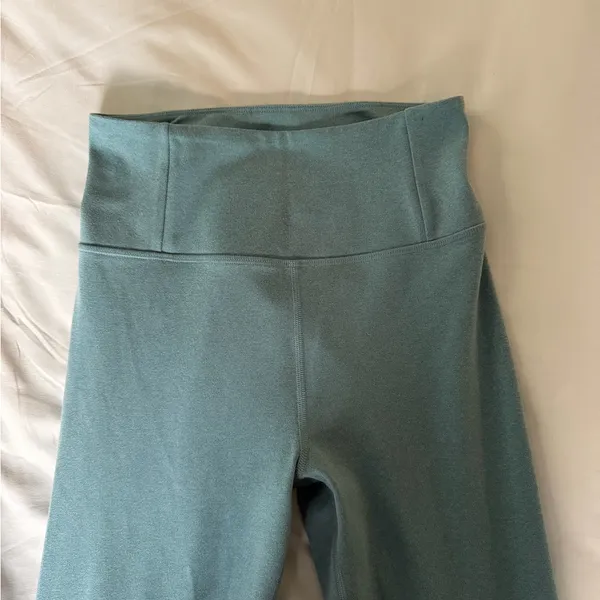Girlfriend Collective Dusty Teal Workout Set - Image 4