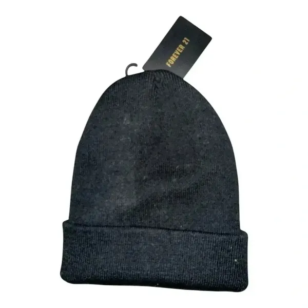 Guns N Roses Black Beanie Hat - Forever 21‎ - Image 2