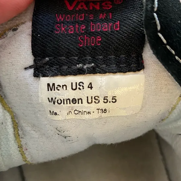 Vans Sk8-Hi Checkered Sneakers Womens size 5.5/ Men’s size 4 - Image 10