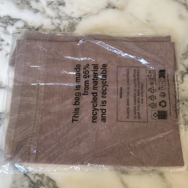NWT PrettyLittleThing Contour Rib Brown Washed Midaxi Skirt | Size L - Image 8