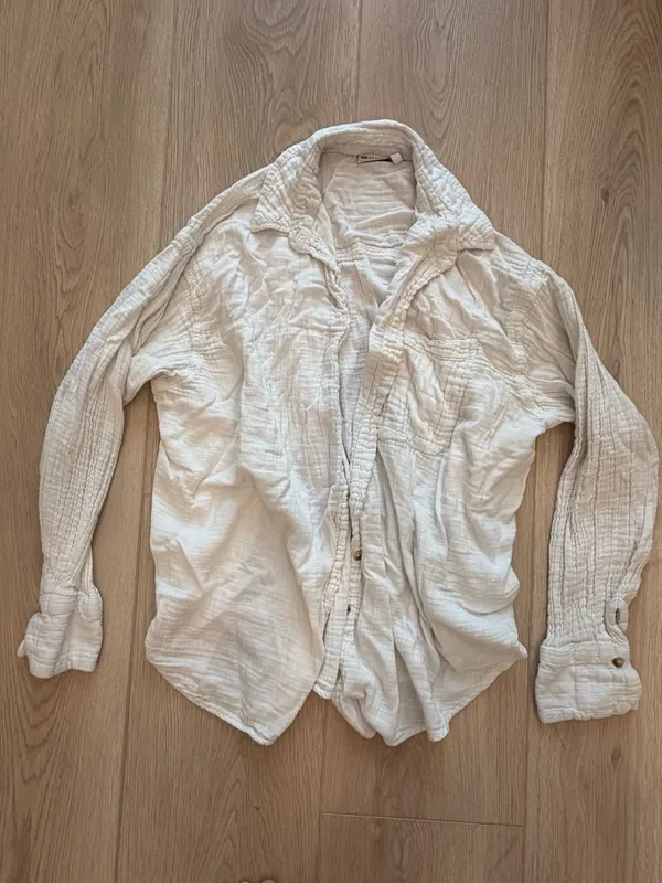 ASOS Crisp White Button-Up Relaxed Shirt - Image 2