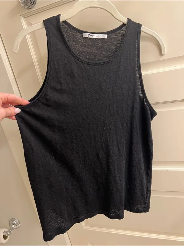 Alexander Wang linen tank top Black Size XS - Image 2