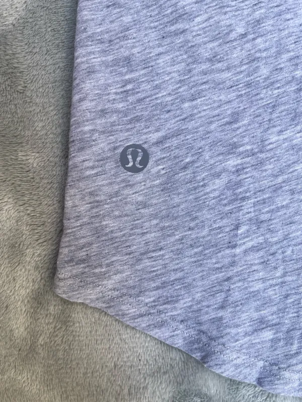 Lululemon Love Tank Heathered Core Light Gray Racerback Top loungewear yoga 4/6 - Image 6