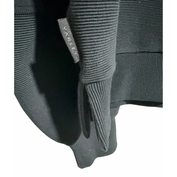Varley Milano Half‎ Zip Sweat Black Women's Size Medium - Image 9