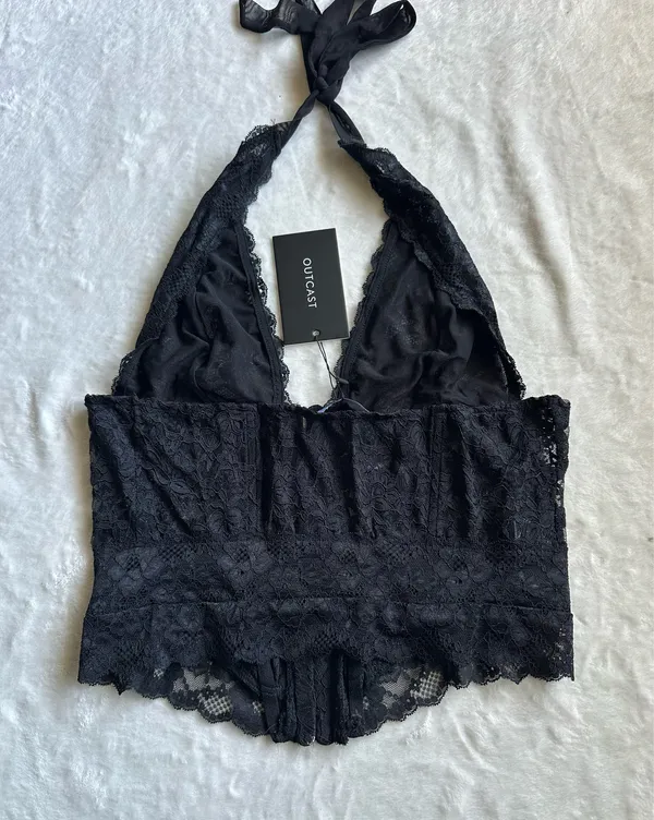 Outcast Clothing Brea Top Black - Image 6