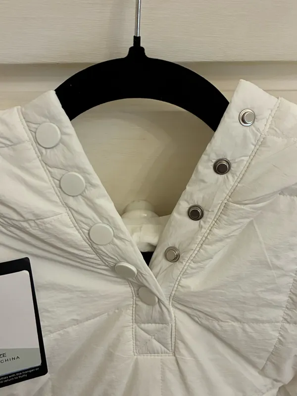 White Womens Puffer Jacket Amazon - Image 2