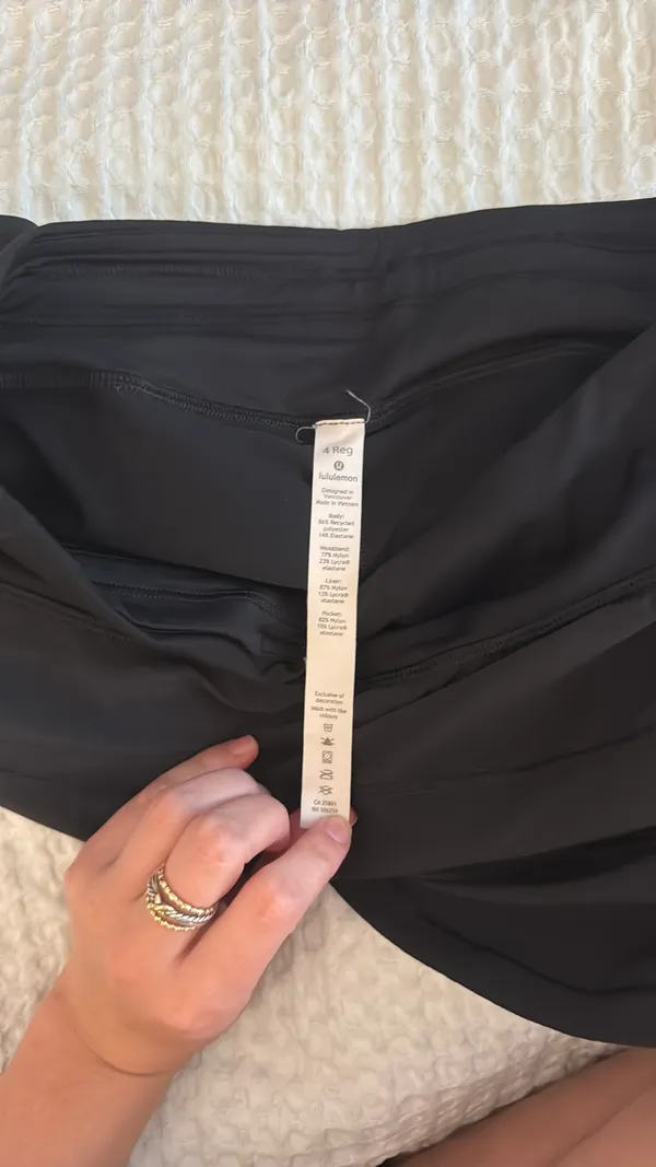 Lululemon Black Skirt - Image 4