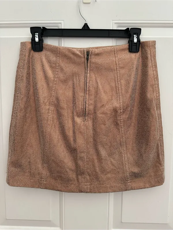 Free people Sparkle Metallic copper Mini Skirt - Image 8