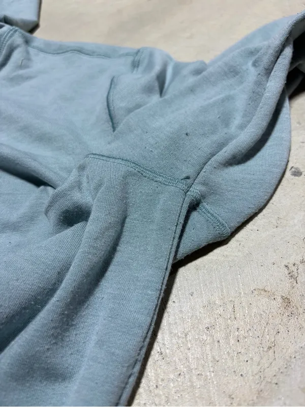 Toes on the nose Light Blue Hooded sweatshirt medium - Image 11