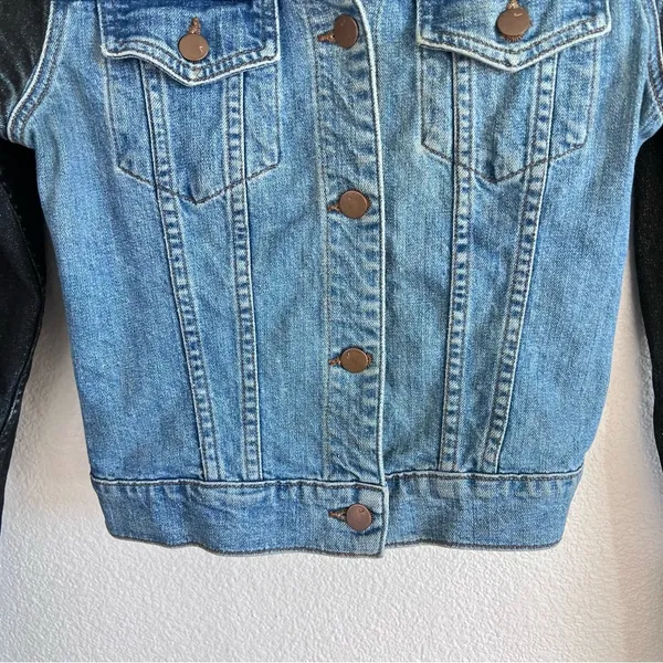J Brand Bowie Two Tone‎ Jean Jacket - Image 7