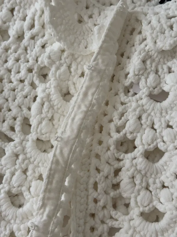 English Factory Crochet Top White - Image 4