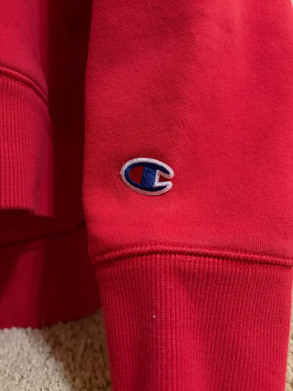 Champion Red Sweatshirt 2XL - Image 5