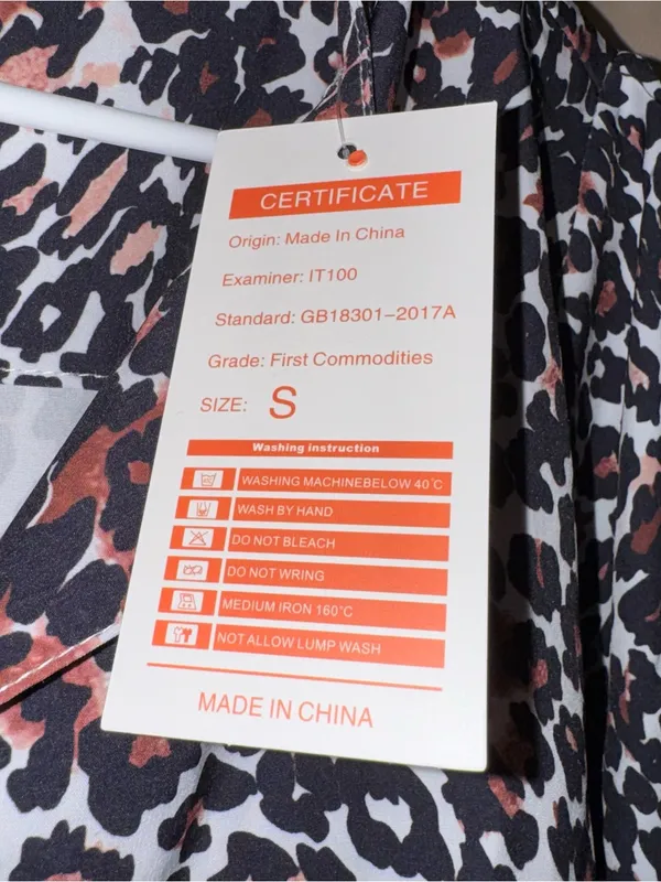 Amazon NEW cheetah print blouse - Image 5