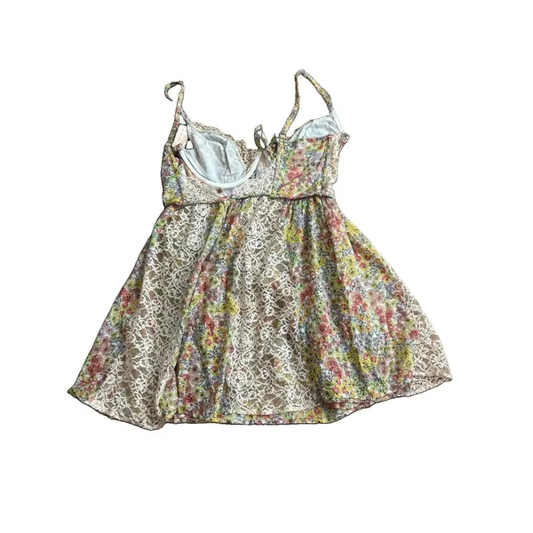Rare For Love and Lemons FL&L Esme Mini Dress Size XL Bustier Fairy Floral Party - Image 6
