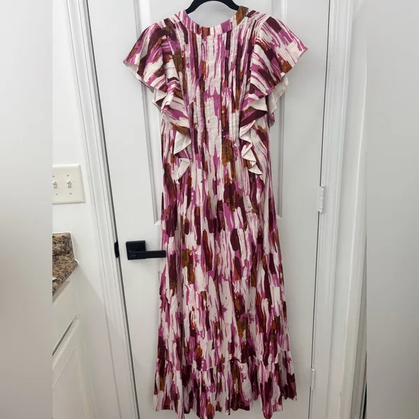 Anthropologie Maeve The Cassandra Maxi Dress Size XS - Image 6