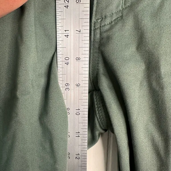 5.11 Tactical Wyldcat Pant Womens 10 Long Thyme Green Skinny Moto Zip NWT - Image 9