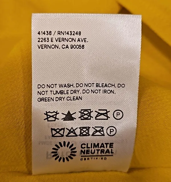 💕REFORMATION💕 Nerida Silk Dress ~ Tumeric 10 NWT - Image 17