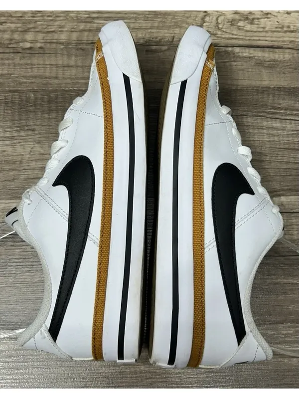 Nike Court Legacy GS Shoes 5Y /womens 6.5 White Desert Ochre Sneakers DA5380-102 - Image 7