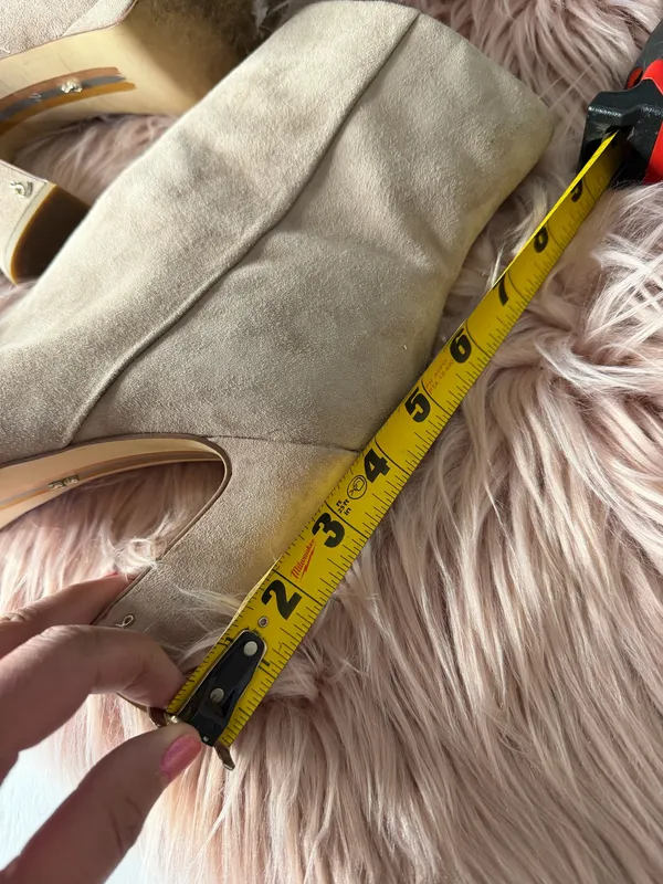 Sam Edelman Jaye Suede Heeled Boots Size 7,5 - Image 6