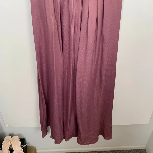 Gal Meets Glad Genevieve Empire Waist Mauve Womens Size 6 - Image 5