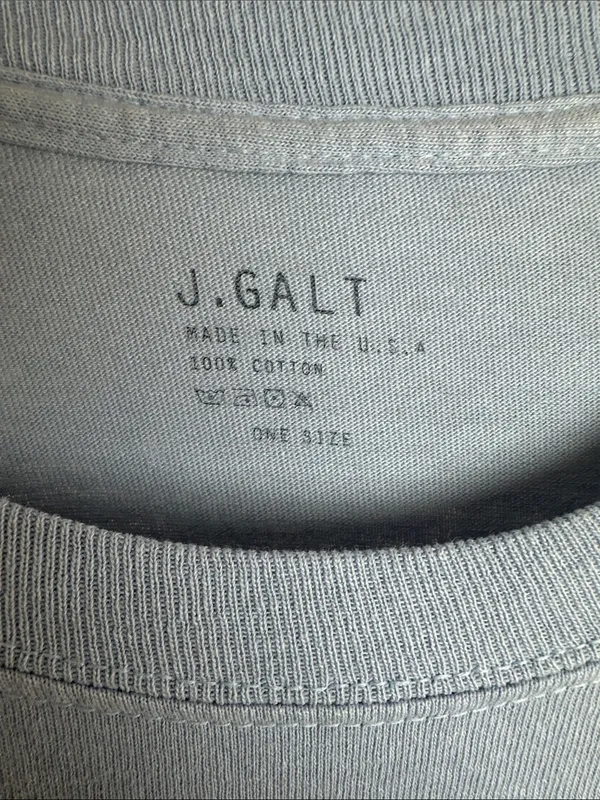 John Galt Brandy Melville Saint Barth Long Sleeve Tee Coastal Anchor Oversized - Image 5