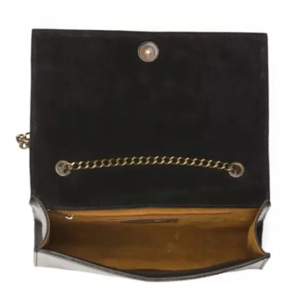 Patricia Nash Leather Clutch Crossbody Chain Bag Studded Italian Leather - Image 6