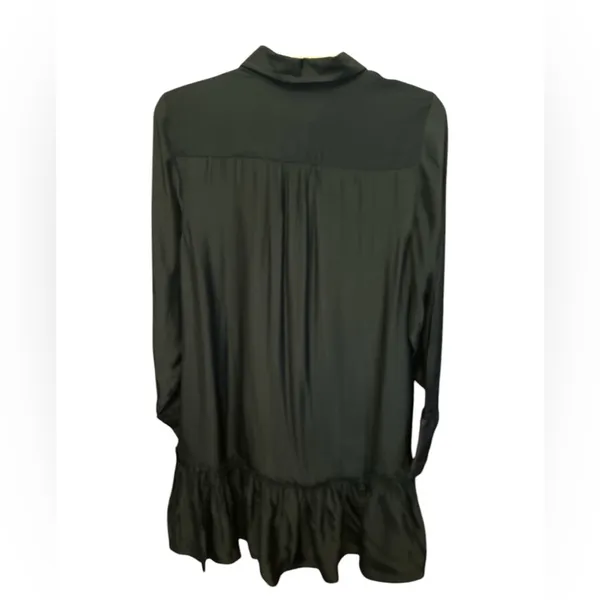 J. Crew Women’s Amelia Popover Shirtdress in drapey viscose twill Size XS #CF660 - Image 6