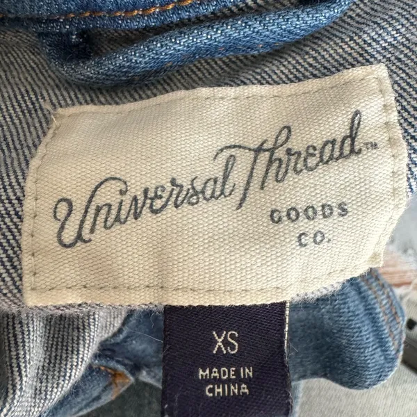 Universal Thread‎ Jean Jacket size XS - Image 3