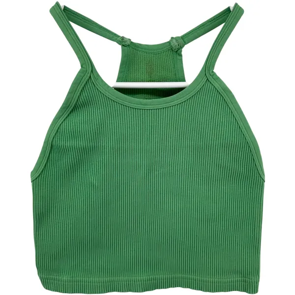 Free People Movement Happiness Cropped Run Tank Racerback Ribbed Fresh Cute XS - Image 2