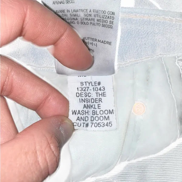 MOTHER Insider Ankle Jean – Bloom & Doom - Image 9