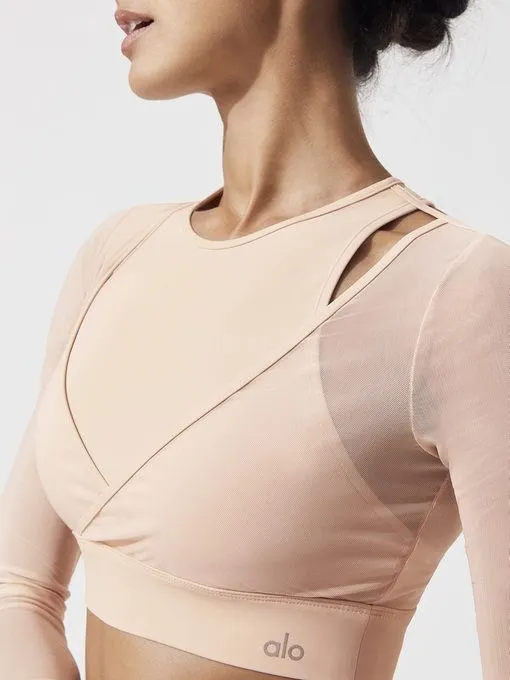 Alo yoga pivot long sleeve shirt xs   - Image 2