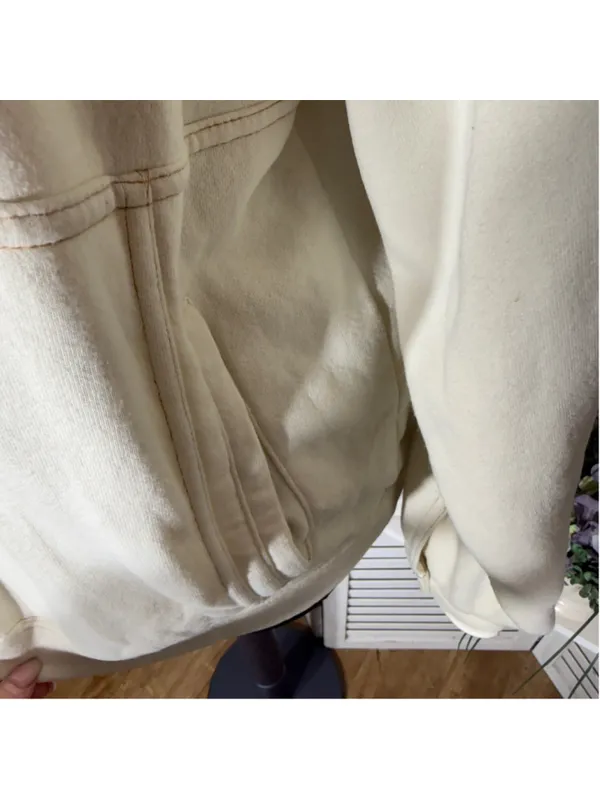 Urban outfitters Y2K oversized sweatshirt 1/2 zip cotton activewear grunge boho - Image 12