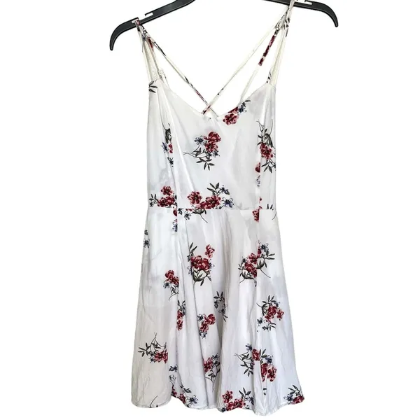 Garage Womens Dress Sz XS Floral Skater Mini Soft Girl Romantic Feminine Boho - Image 2