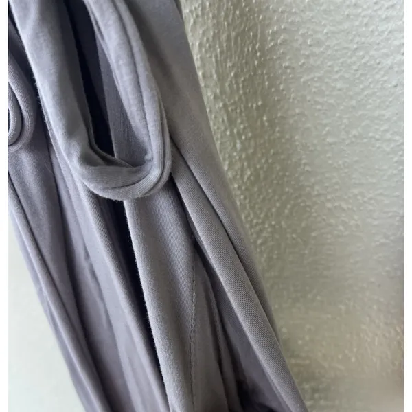 Kyte Living Women's XS/S Gray Bamboo Robe Baby Lounge Buttery Soft Lightweight - Image 5