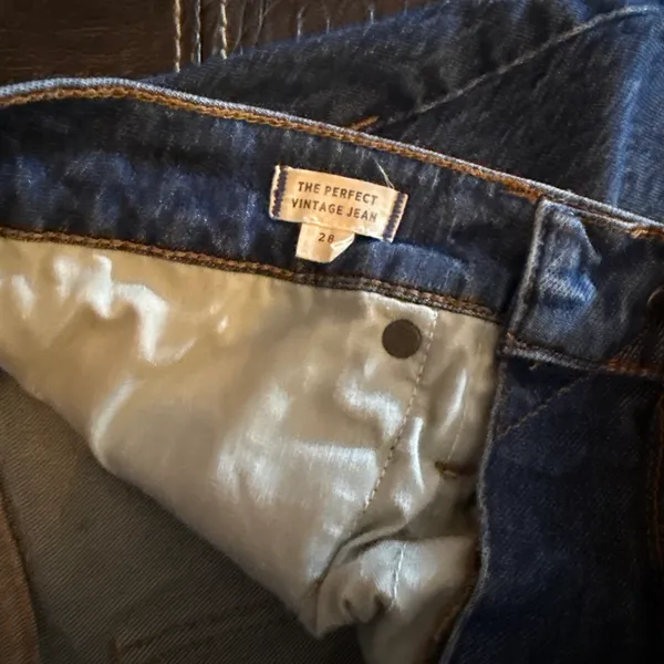 Madewell The Perfect Vintage Jean Women Size 28 - Image 6