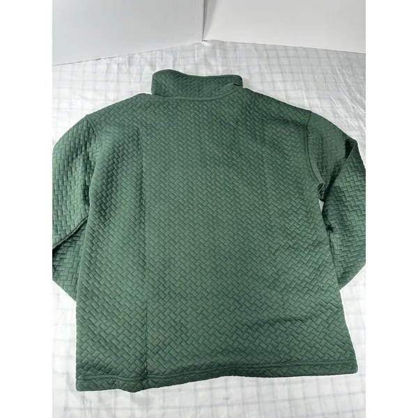 BCG Sycamore Green Quilted 1/4 Zip Pullover - NWT Size S - Image 10