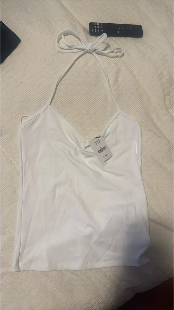 Cotton On Halter Tank White Top - Image 2