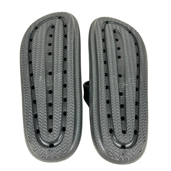 Rouge Helium Black Lightweight Flip Flops‎ Thongs Comfort Size 39 - Image 4