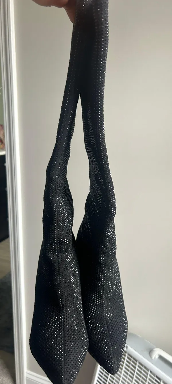 Sequin Boots Size 7 - Image 2