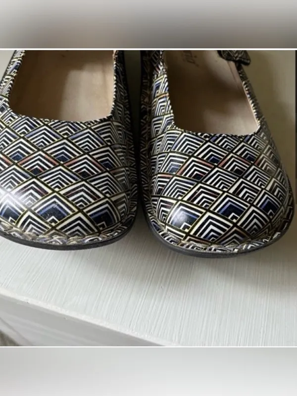 Alegria Paloma Pyramids Size 40 Mary Jane Leather Shoes PAL 394 - Image 2