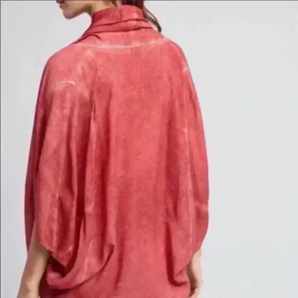 Anthropologie‎ Saturday Sunday Berry Color Wrap Kimono Top Sz XS/S - Image 2