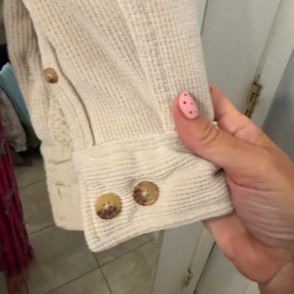 Telluride Clothing Co Women's Cream and Tan Jacket - Image 5