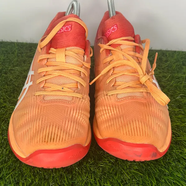Asics Womens Solution Speed FF Coral Tennis Shoes Sneakers Size 8 - Image 2