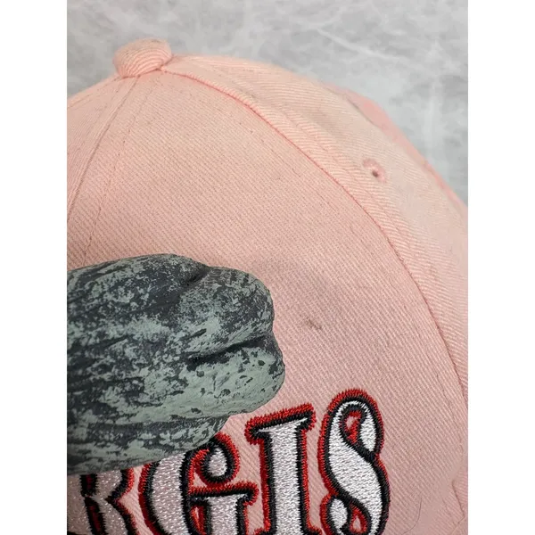 Hot Leathers Sturgis Black Hills Rally 2006‎ Hat Pink Rose Embroidered Biker Cap - Image 2