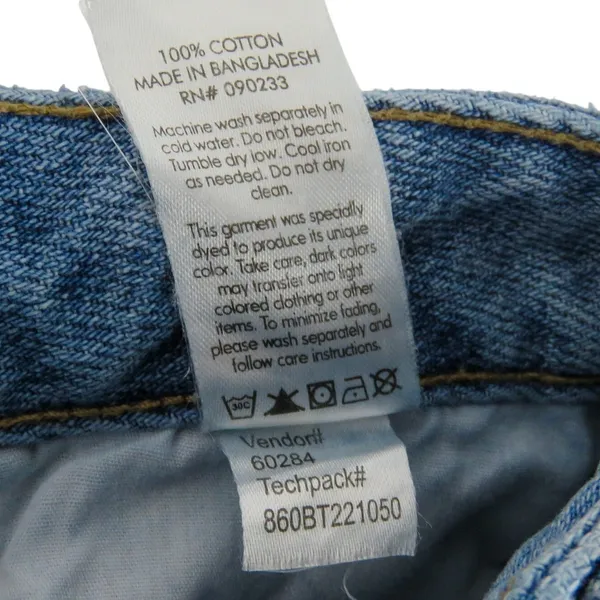 Pacsun 90's Boyfriend Jeans High Rise Straight Leg Baggy Jeans Ripped Size 23 - Image 7
