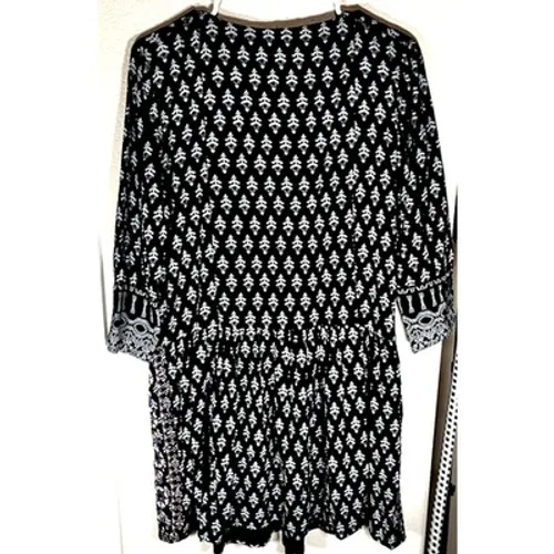 Anthropologie Vanessa Virginia Boho Mini Dress XS Embroidered Kaleidoscope - Image 9
