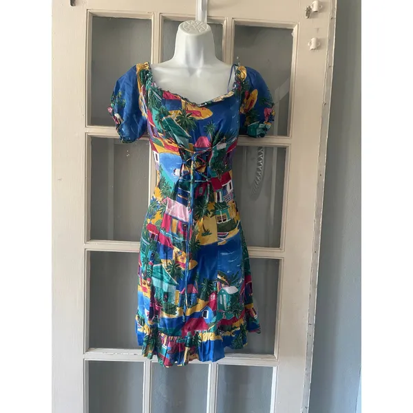 Zara‎ Multi Color Mini Dress - Image 7