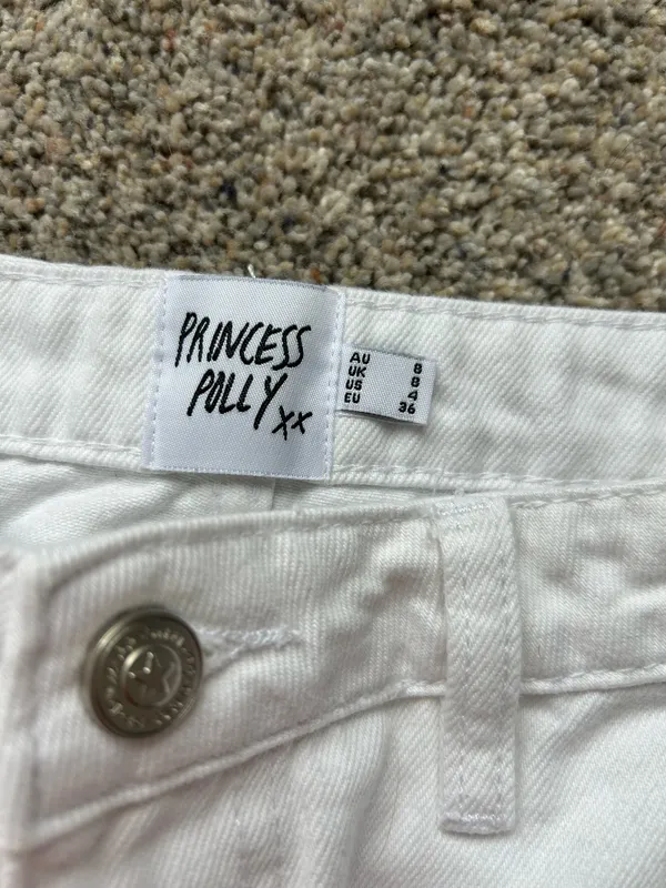 white princess polly cargo skirt - Image 3