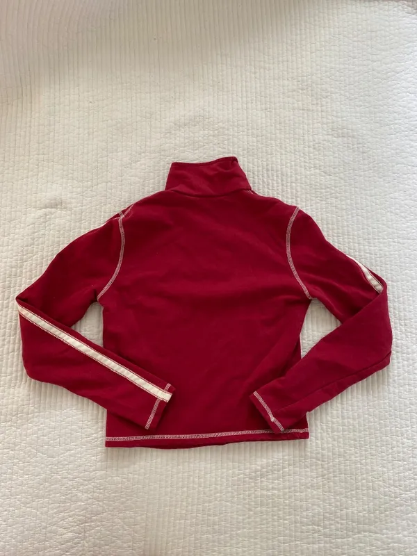 Red white edikted top - Image 4