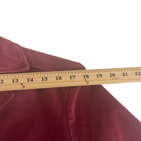 Bagatelle‎ Women's Size Large Vintage 90s Red Leather Bomber Jacket - Image 6